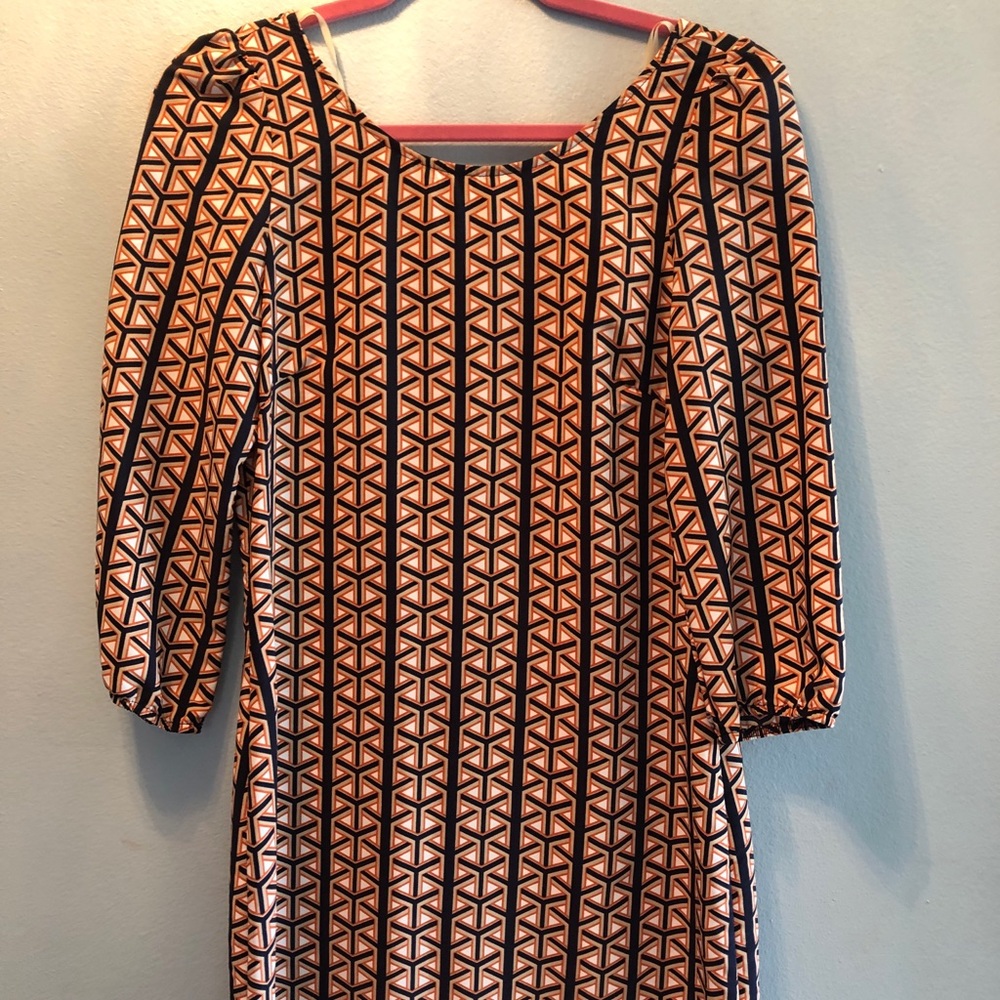Zipper back dress